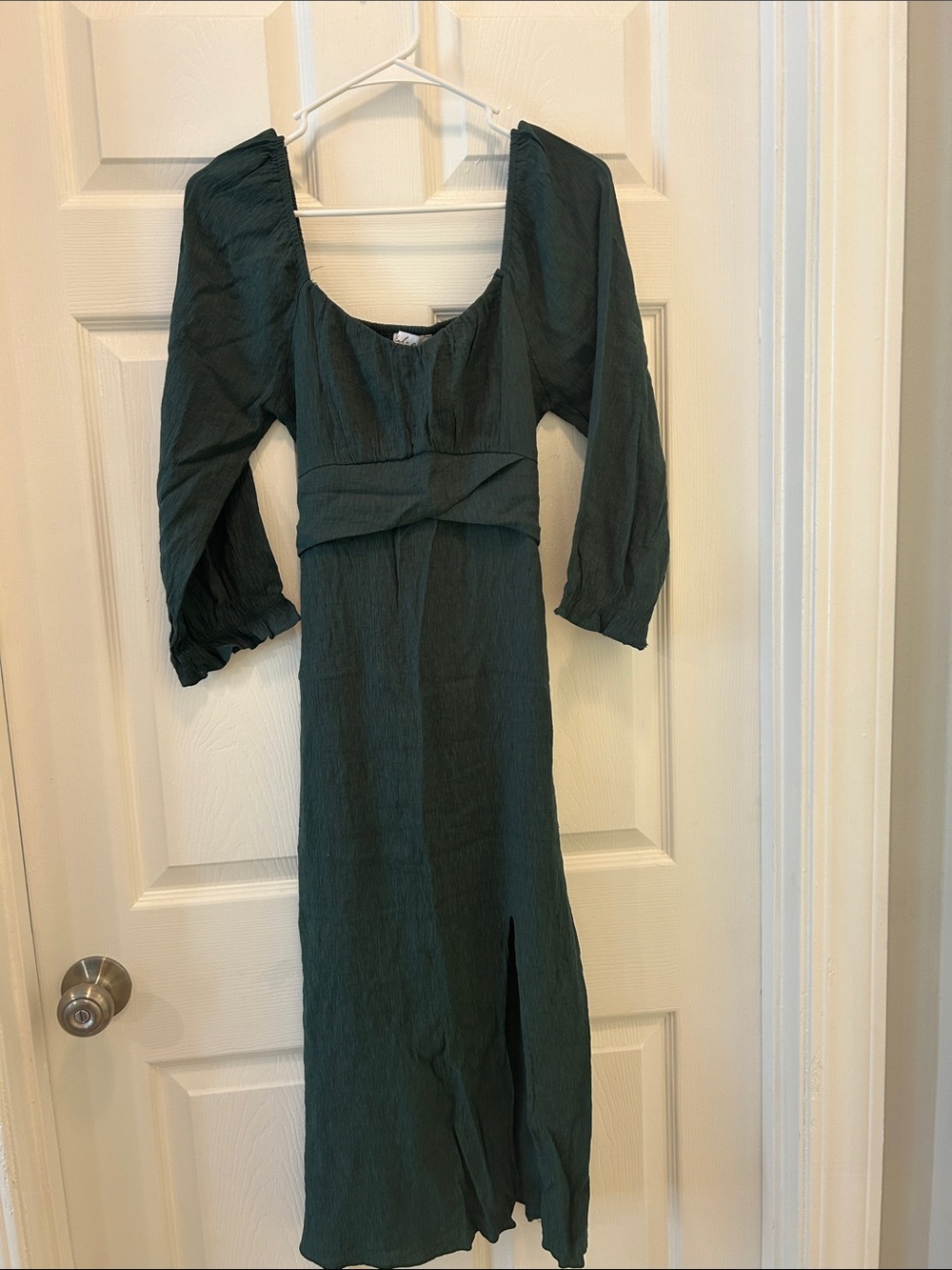 Petal and Pup Green Midi Dress